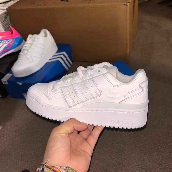 Adidas Forum Bold Stripes W White Sneakers - Picture 6 of 16